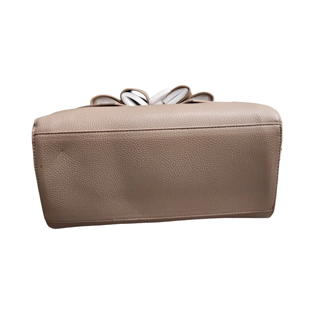 Like Dreams womens double bow satchel with Bow Accent